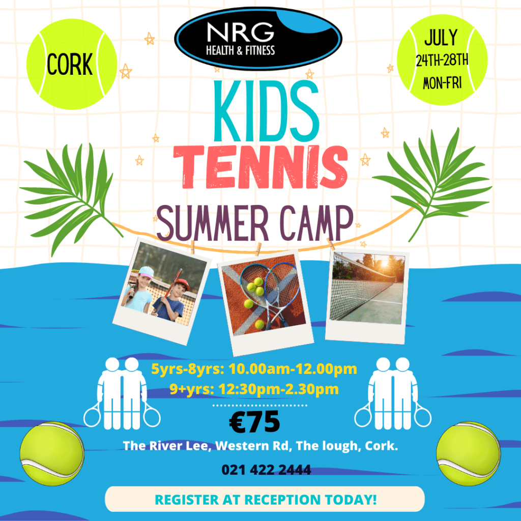 CORK KIDS SUMMER CAMP SCHEDULE 2023 NRG Fitness