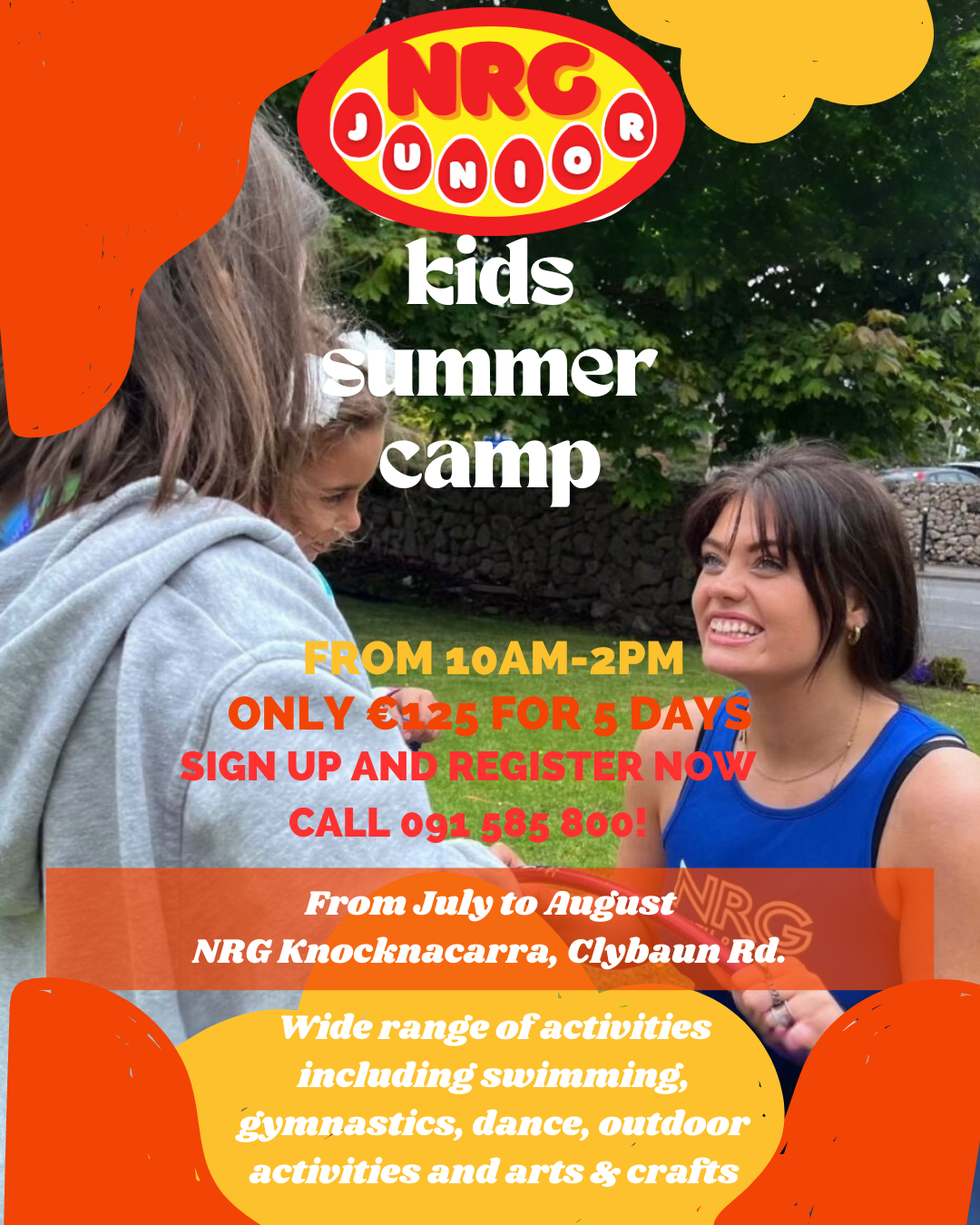 Yellow Orange Green Pink Colorful Fun Kids Summer Camp Flyer (Instagram Post (45)) (1)